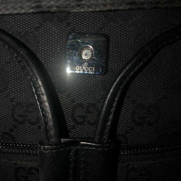 VINTAGE GUCCI BACKPACK - Picture 4 of 8